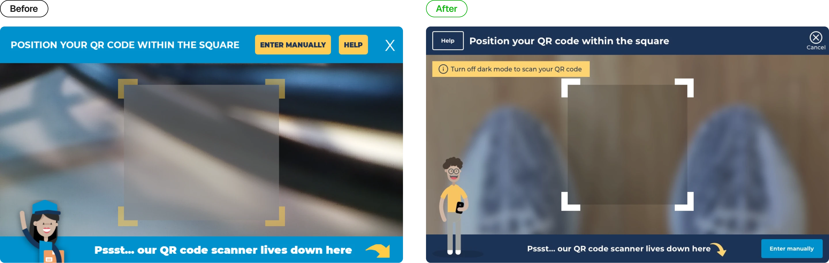 Print-in Store — weight selection and checkout screens